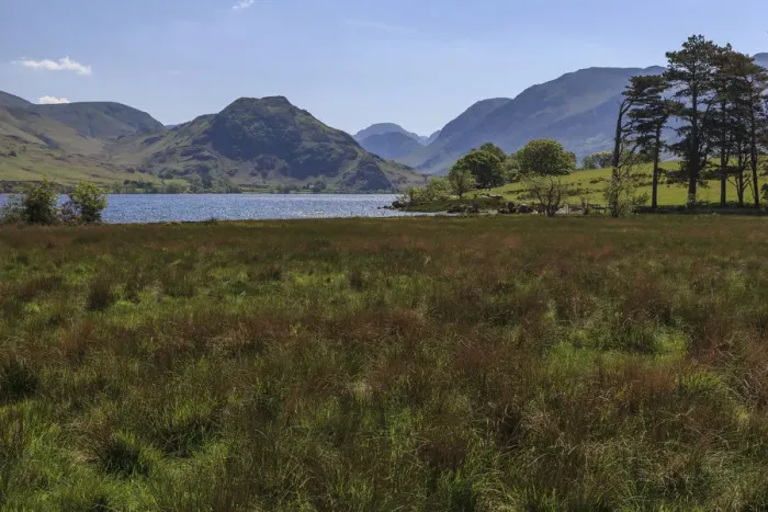 Framed Print : Lake of Crummock Water, Lake District National Park, Cumbria, England, United Kingdom