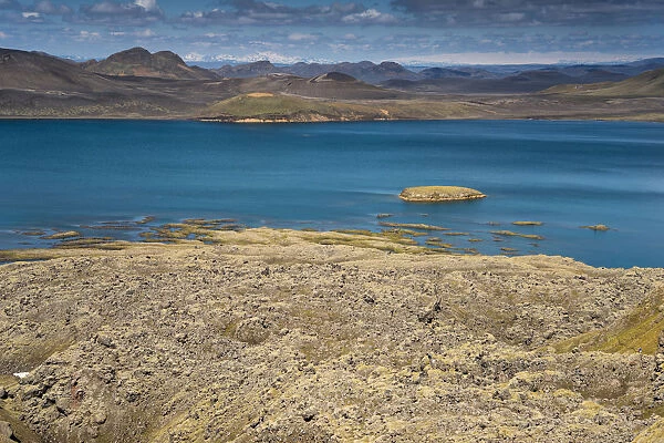 Lake Frostastaoavatn, Landmannalaugar, Fjallabak Nature Reserve, Highlands, Iceland, Europe