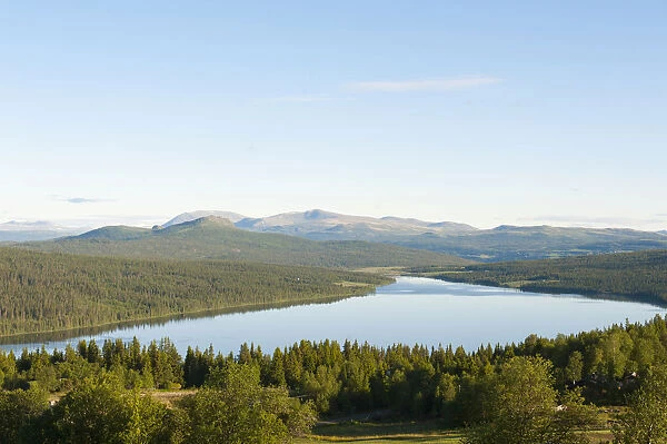 Lake Gala, Oppland, Norway, Scandinavia, Northern Europe, Europe