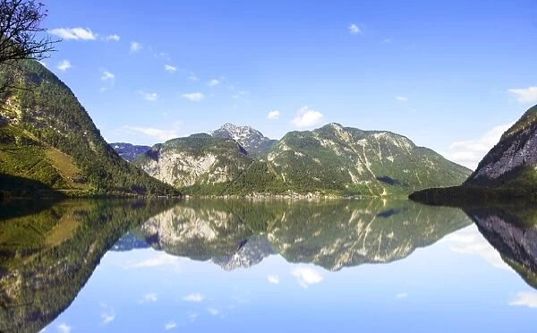 Lake Hallstatt on Dachstein mountain, Austria