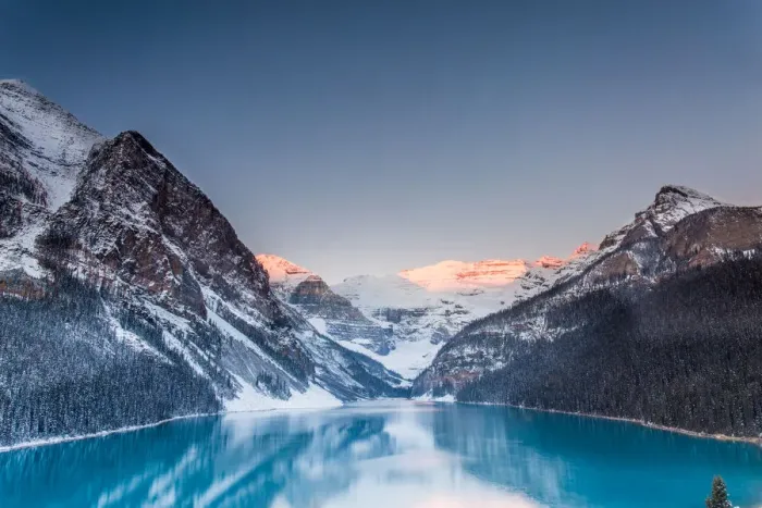 Framed Print : Lake Louise sunrise Alberta Canada Framed Print : Lake Louise sunrise Alberta Canada