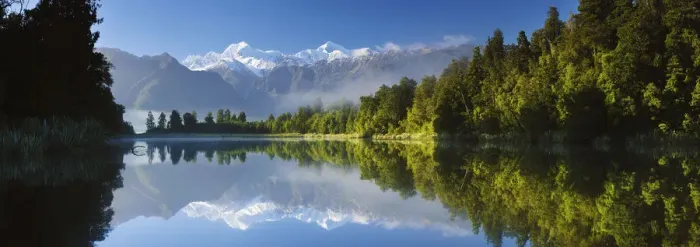 Framed Print : Lake Matheson, Mount Tasman and Mount Cook Framed Print : Lake Matheson, Mount Tasman and Mount Cook