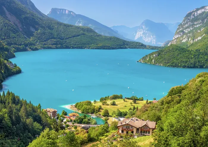 Framed Print : Lake Molveno (Lago di Molveno), Brenta Dolomites, Trento, Italy Framed Print : Lake Molveno (Lago di Molveno), Brenta Dolomites, Trento, Italy