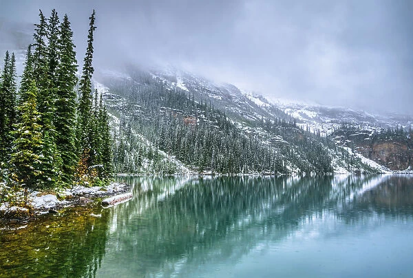 Lake O Hara After Snow, Yoho National Park, British Columbia, Canada