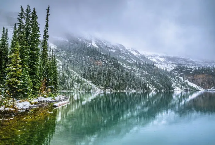 Framed Print : Lake O Hara After Snow, Yoho National Park, British Columbia, Canada Framed Print : Lake O Hara After Snow, Yoho National Park, British Columbia, Canada