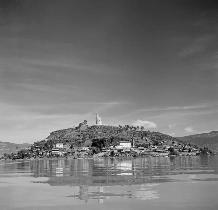 Framed Print : Lake Patzcuaro, Mexico