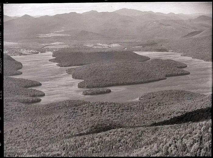 Framed Print : Lake Placid and Adirondacks