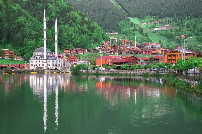 Framed Print : Lakeside Mosque, Uzungol, Trabzon, Black Sea Region, Turkey Framed Print : Lakeside Mosque, Uzungol, Trabzon, Black Sea Region, Turkey