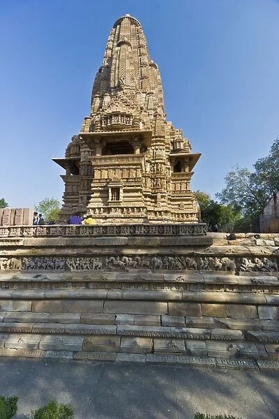 Lakshmana Temple, Khajuraho Temples, Chhatarpur District, Madhya Pradesh, India