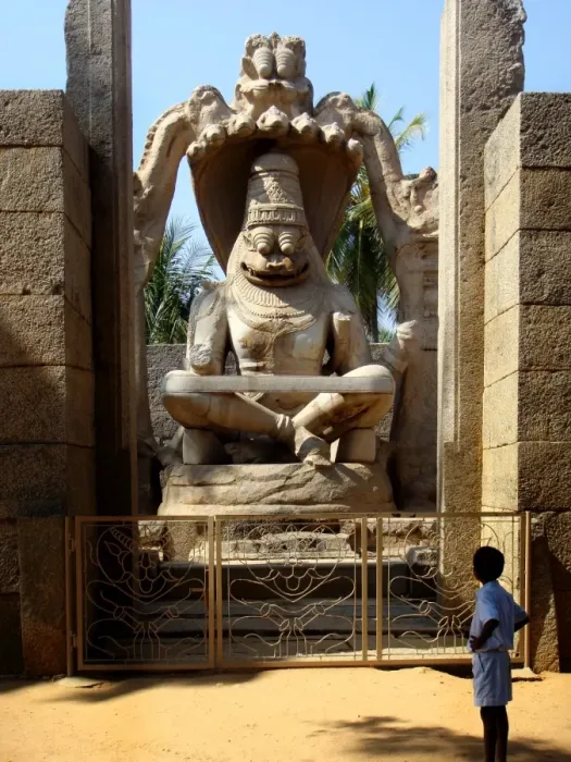 Framed Print : Lakshmi Narasimha Hampi Framed Print : Lakshmi Narasimha Hampi