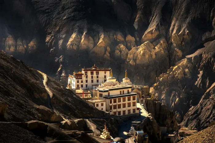 Framed Print : Lamayuru temple in Leh ladakh on the hill in mountain valley Framed Print : Lamayuru temple in Leh ladakh on the hill in mountain valley