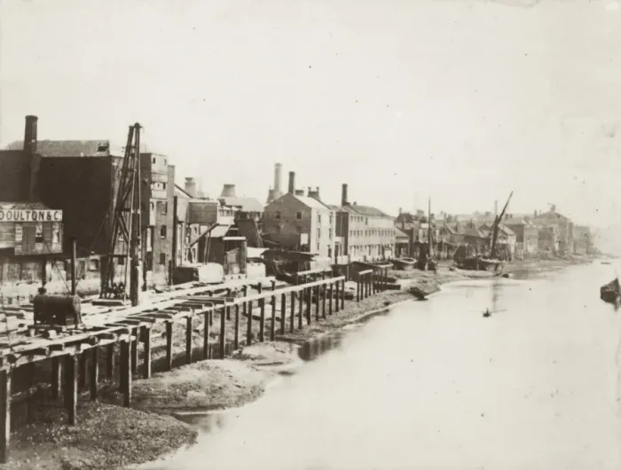 Framed Print : Lambeth Riverside