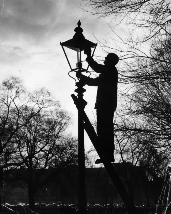 Framed Print : Lamp Lighter Framed Print : Lamp Lighter