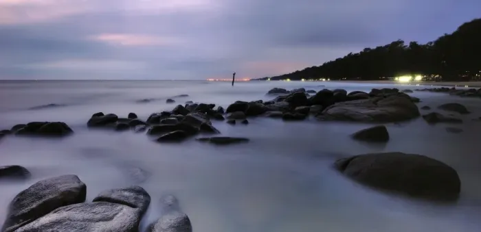 Framed Print : Lan Hin Khao seascape Framed Print : Lan Hin Khao seascape