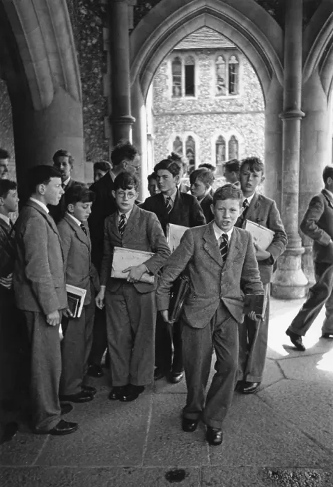 Framed Print : Lancing College Boys