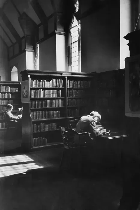 Framed Print : Lancing College Library