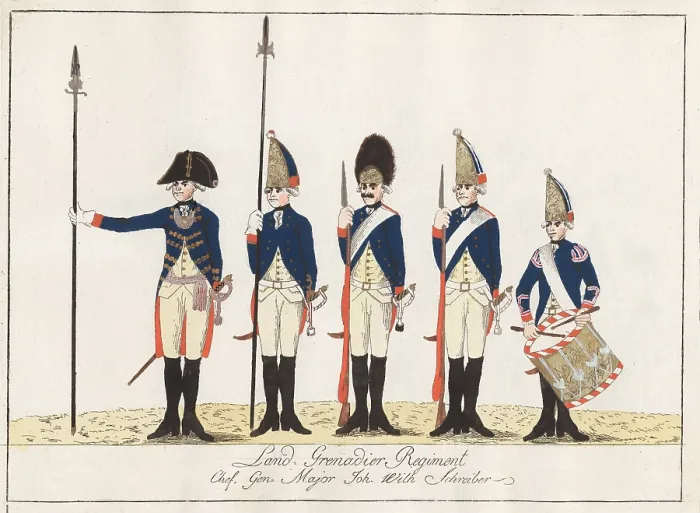 Framed Print : Land Grenadier Regiment Framed Print : Land Grenadier Regiment