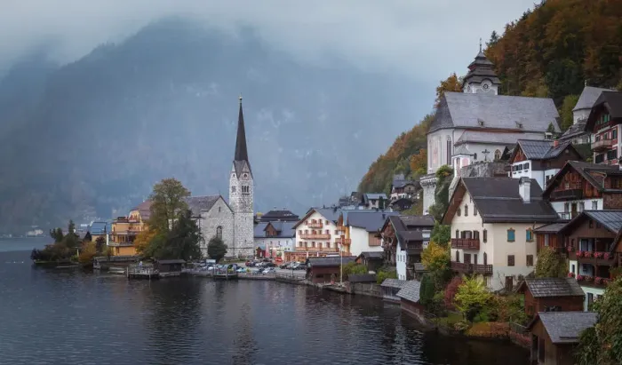 Framed Print : Landmark of Hallstatt Framed Print : Landmark of Hallstatt