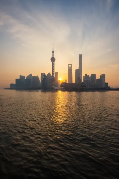 Framed Print : Landmark of Shanghai Framed Print : Landmark of Shanghai
