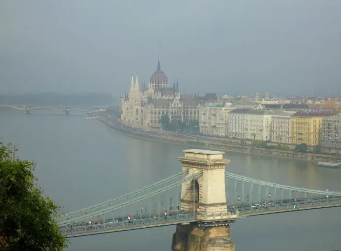 Framed Print : Landmarks of Budapest Framed Print : Landmarks of Budapest