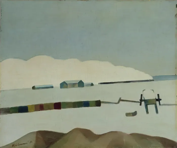 Framed Print : Landscape, 1931. Creator: Vilho Lampi. (Photo by Heritage Art / Heritage Framed Print : Landscape, 1931. Creator: Vilho Lampi. (Photo by Heritage Art / Heritage