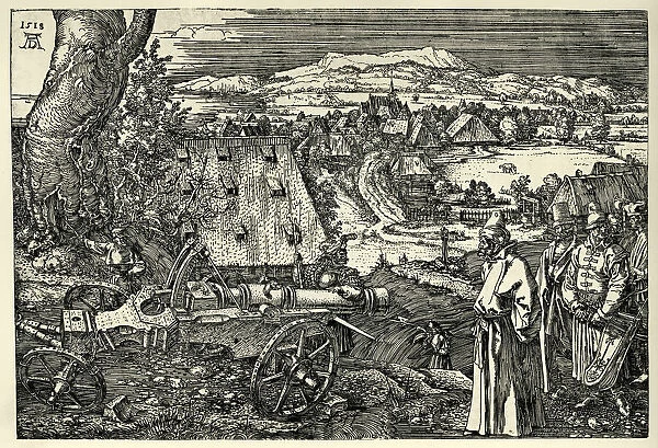 Landscape with Cannon