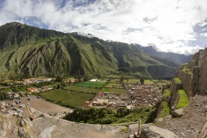 Framed Print : This is a landscape of the city Ollantaytambo Framed Print : This is a landscape of the city Ollantaytambo