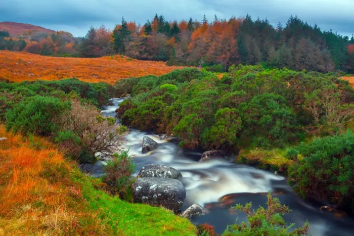 Framed Print : Landscape in County Donegal, Ireland