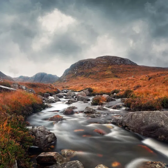 Framed Print : Landscape from Donegal, Ireland Framed Print : Landscape from Donegal, Ireland