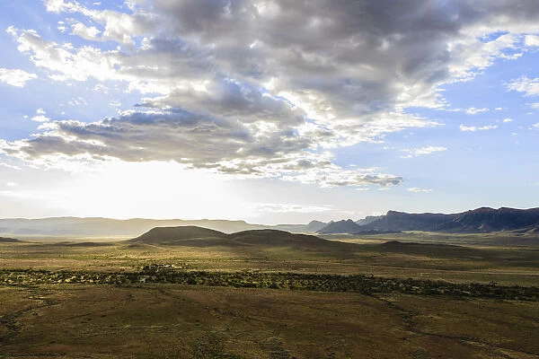 Landscape at the ephemeral stream Tsauchab, Naukluft Mountains, Namibia