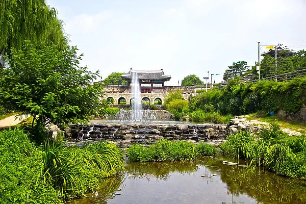 Landscape in Fort Suwon
