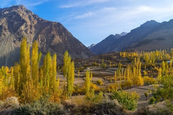 The landscape of Karakoram Highway, Pakistan