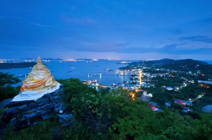Framed Print : Landscape of Ko Sichang Framed Print : Landscape of Ko Sichang