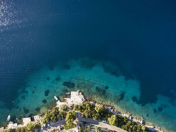 Landscape, Nature, adriatic sea, aerial view, croatia, drone point of view, hdr, mljet
