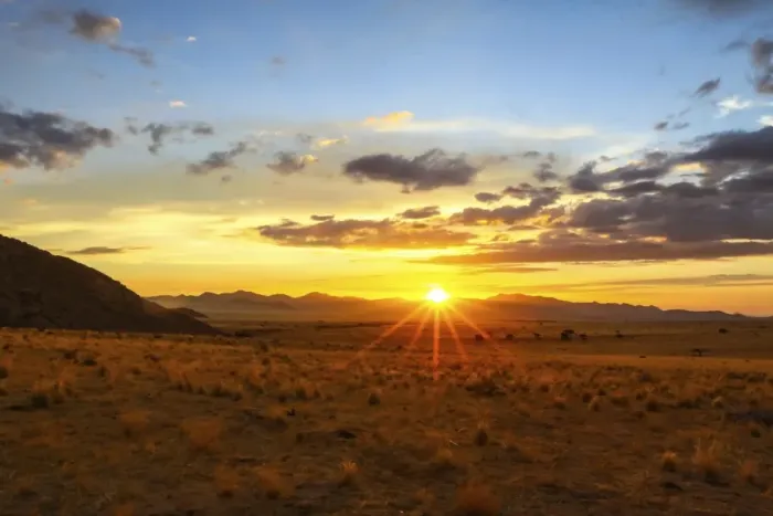 Framed Print : Landscape near Aus in the south of Namibia, Africa