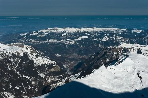 Landscape view from Jungfraujoch