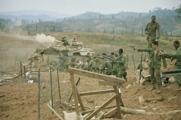 Framed Print : Lang Vei Special Forces Camp, Vietnam War Framed Print : Lang Vei Special Forces Camp, Vietnam War