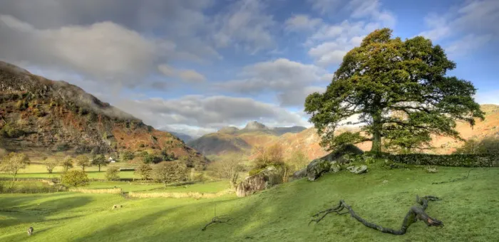 Framed Print : Langdale oulders, Cumbria Framed Print : Langdale oulders, Cumbria