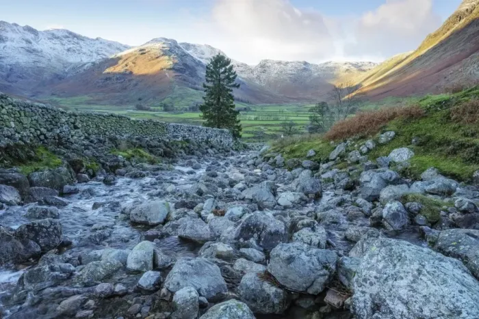 Framed Print : Langdale Valey, English Lake District