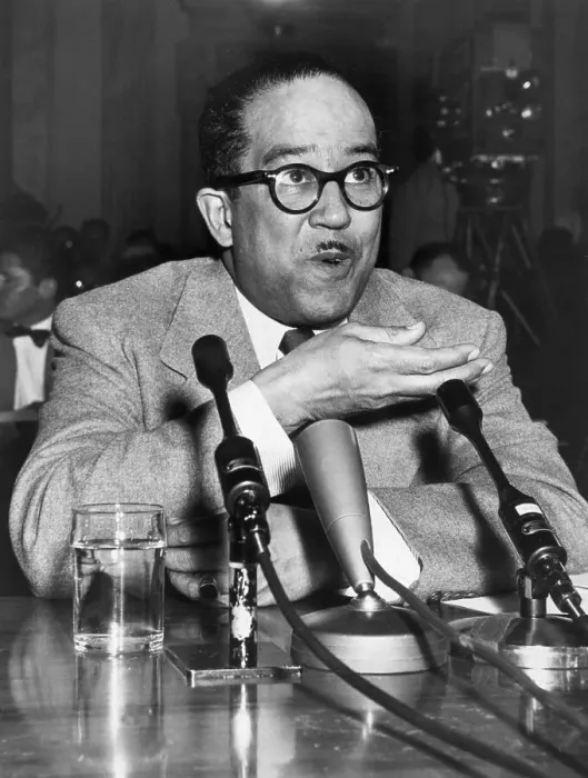 Framed Print : Langston Hughes Testifying Framed Print : Langston Hughes Testifying