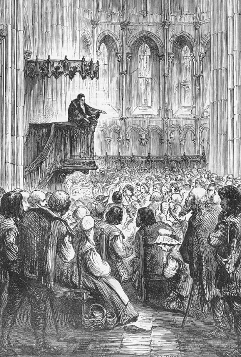 Framed Print : Large Audience During John Calvin Speech Framed Print : Large Audience During John Calvin Speech