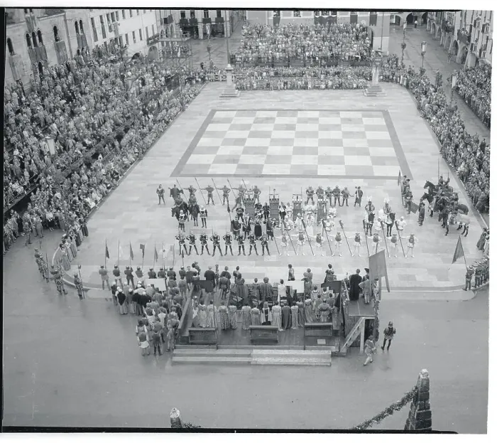 Framed Print : Large Chess Board with People as Opponents Framed Print : Large Chess Board with People as Opponents