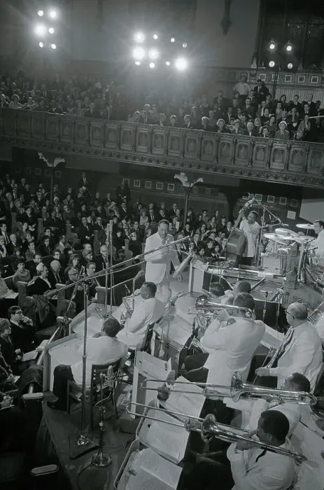 Framed Print : Large Crowd at Duke Ellington Concert Framed Print : Large Crowd at Duke Ellington Concert