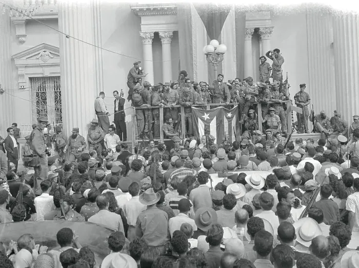 Framed Print : Large Crowd Listening to Fidel Castro Framed Print : Large Crowd Listening to Fidel Castro