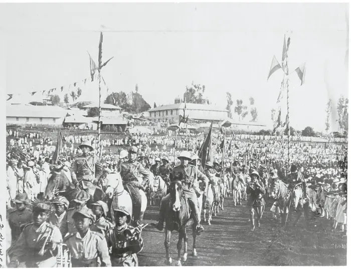 Framed Print : Large Crowd and Processions for Tafari Coronation Framed Print : Large Crowd and Processions for Tafari Coronation