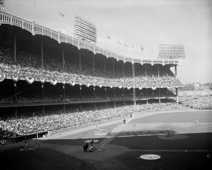 Framed Print : Large Crowd At Yankee Stadium for 1960 World Series Framed Print : Large Crowd At Yankee Stadium for 1960 World Series