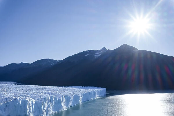 Large glacier in Los Glaciares National Park, Santa Cruz Province, Patagonia, Argentina