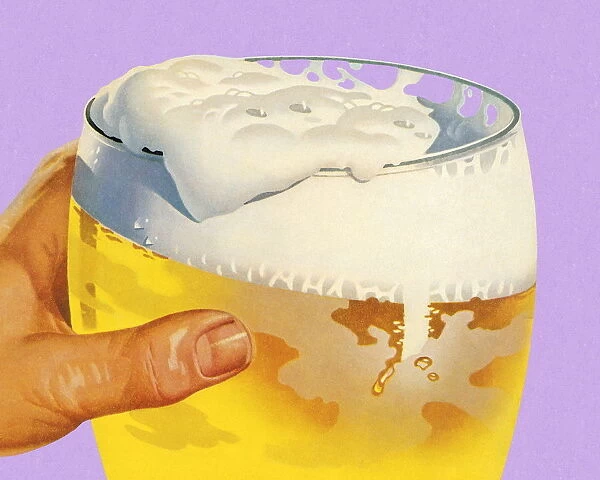Large Glass of Beer