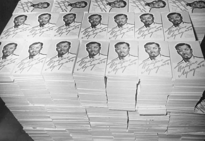Framed Print : Large Stacks of Books on Life of Patrice Lumumba Framed Print : Large Stacks of Books on Life of Patrice Lumumba