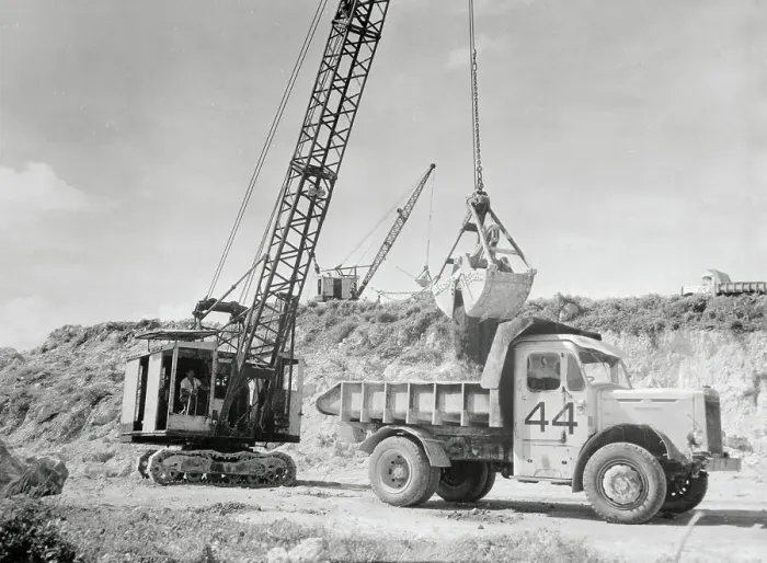 Framed Print : Large Truck at Phosphate Mine Framed Print : Large Truck at Phosphate Mine
